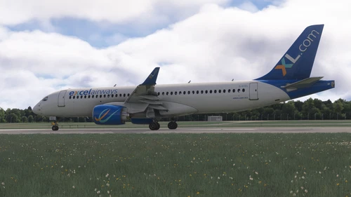 Excel Airways UK (Old livery) ✈ Synaptic/ini A220 ✈ Fictional