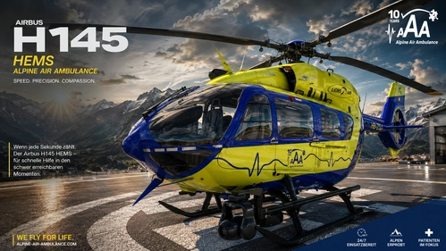HPG H145 Hems Alpine Air Ambulance