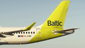 Airbus A220-300 airBaltic New Colors YL-CSG [raimbotrax][4k] thumbnail 4