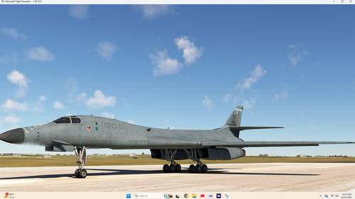 KwikFlight B-1B (86-0123) "Let's Roll"