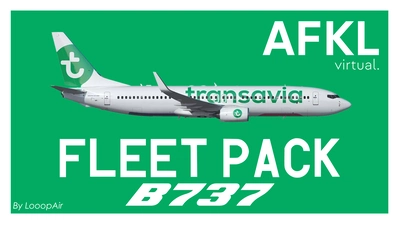 Transavia France B738 Fleet pack w/Cabin | PMDG 737-800 | AFKLVirtual