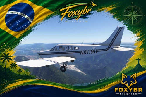 Just Flight Piper PA-28 Warrior II  N8119H