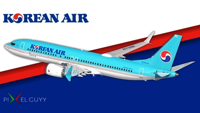 HL8348 | B737 Max 8 | Korean Air | MSFS 2024 | 8K