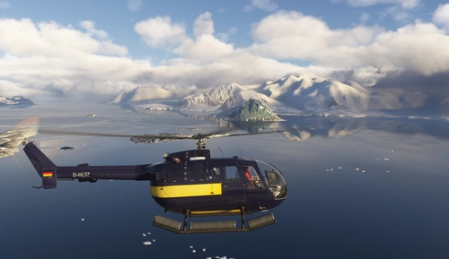 MBB Bo-105 Heli Service D-HLSZ (Polarstern Antarctica)