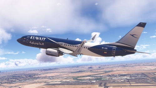 PMDG B737-800 | Kuwait Airways | 72 Years Fictional livery