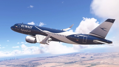 Fenixsim A320 | Kuwait Airways | 72 Years Fictional livery