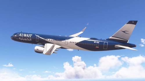 Fenixsim A321 | Kuwait Airways | 72 Years Fictional livery