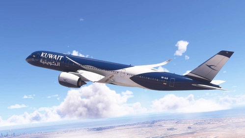 iniBuilds A350-900 | Kuwait Airways | 72 Years Fictional livery