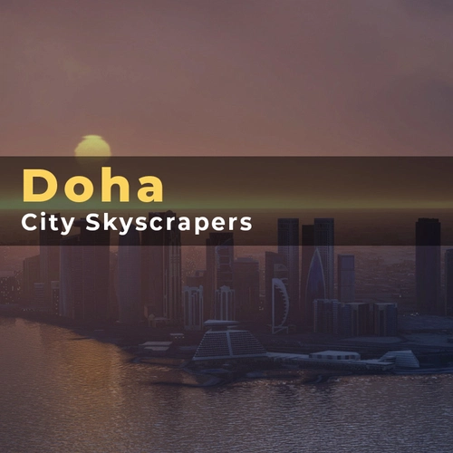 Doha City Skyscrapers