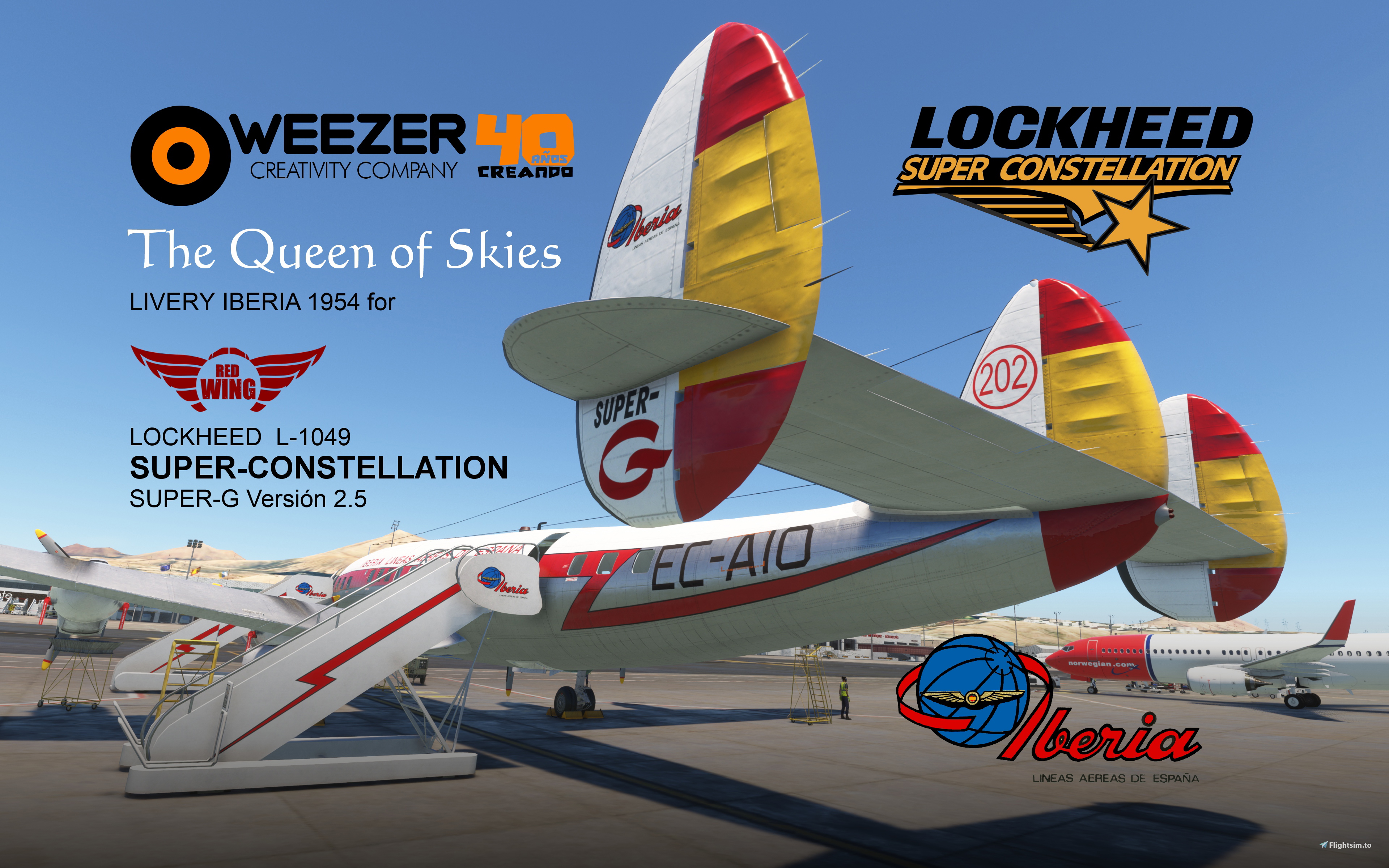 REDWING SIM L-1049 Liveries for MSFS | Flightsim.to