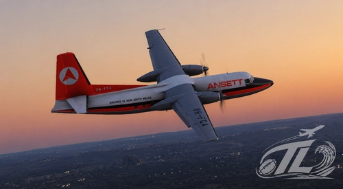 Ansett inibuilds F27 (VH-FCA)