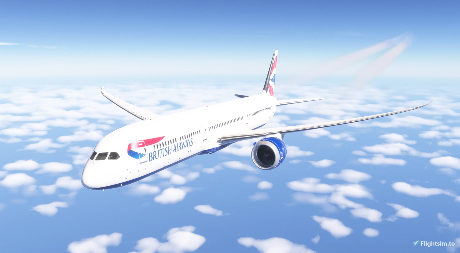 British Airways livery for Asobo&nbsp; Boeing 787-10 - Image 1