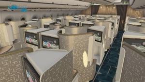 iniBuilds A350-900 China Airlines Carbon Fibre thumbnail 4