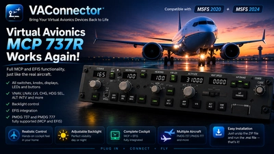 VA MCP737R Connector for MSFS 2020 and MSFS 2024