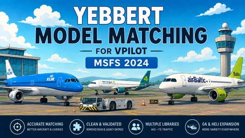 Yebbert Model Matching VMR Pack for MSFS 2024