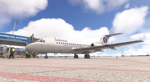 Fokker F28-3000 - Sabena - OO-DJA