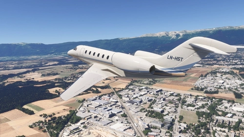 FlightFX Citation X Sundt Air LN-HST