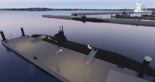German Navy Yard Eckernförde / Marinestützpunkt Eckernförde