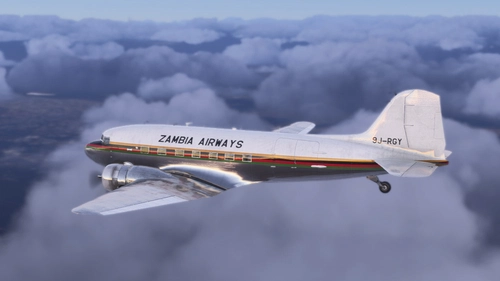 [Asobo] Zambia Airways (early) Douglas DC-3