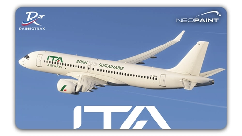 Airbus A220-300 ITA AIRWAYS WHITE FLEET PACK [raimbotrax][4K]