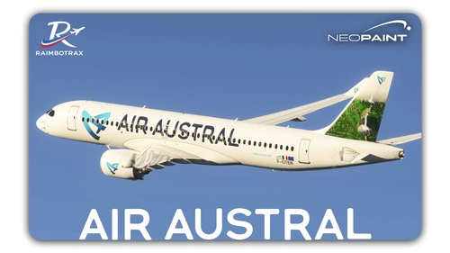 Airbus A220-300 Air Austral Fleet Pack [raimbotrax][4k]