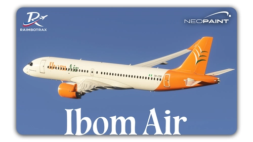Airbus A220-300 IbomAir 5N-CDB [raimbotrax][4k]