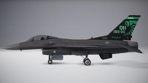 112th FS/ 180th FW Ohio ANG F-16 Livery Package