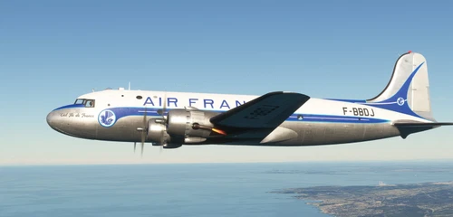 Flight Replicas DC4 Air France F-BBDJ