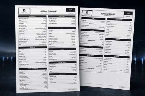 Skyward Simulations C680 Sovereign+ Normal Checklists