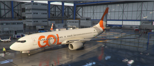 GOL Transportes Aéreos Boeing 737-800 (PR-GXM) PMDG