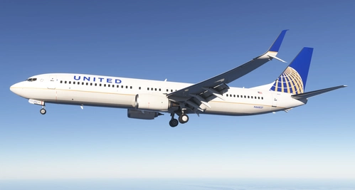 United Airlines "Globe" | PMDG 737-900ER | N66837 - 2024 | 4K