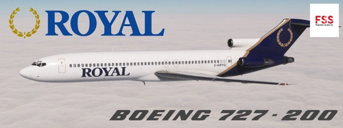 FSS B727-200 Royal Airlines C-GRYQ (circa 1995)