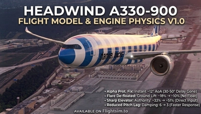 Headwind A330-900neo Better Flight Mode & Handling V1.0