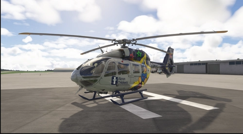 HPG H-145 HEMS Akron Childrens AirBear