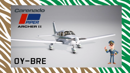Carenado Piper PA–28–181 Archer II 'OY-BRE'