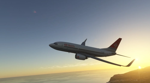 PMDG 737-700 | Air Malta | OY-MRB (Wet Lease from Maersk Air) | 2000