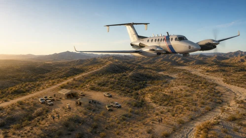 DHS/CBP-Style Border Surveillance Scenario