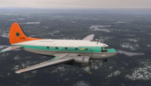 Curtiss C-46 Buffalo Airways C-GTPO