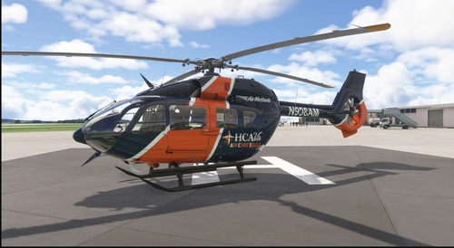 HPG H-145 HEMS HCA VA Air Care Eagle