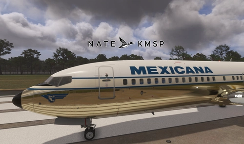 Mexicana "Golden Aztec" XA-MEX [Fictional] Ifly 737 Max8