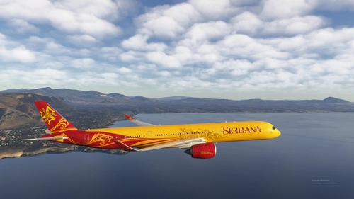 Siciliana – Airbus A350-1000 | Fictional Sicilian Airline