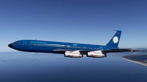 707-320C Boeing Workingtitle - Mensch & Betrieb