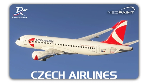 Airbus A220-300 Czech Airlines OK-EYA [raimbotrax][4k]