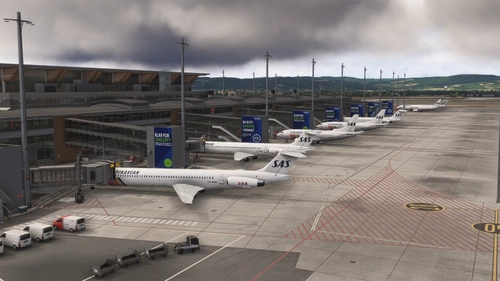 Retro AI traffic for Norway