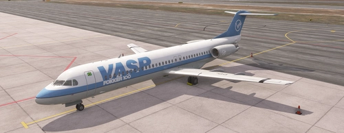 VASP – Fokker 100 | Just Flight