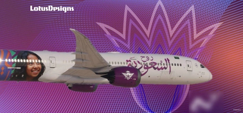 Saudia  [HZ-ARF] Horizon Simulations B789 Visit Saudi Livery