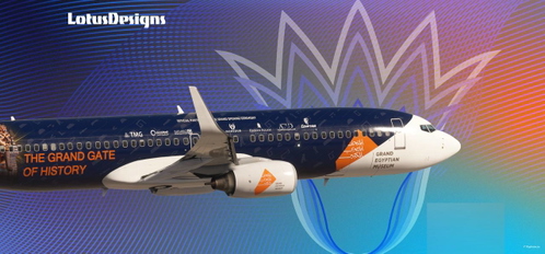 EGYPTAIR [SU-GCZ] PMDG B737-800 Grand Egyptian Museum