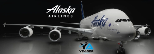A380 Alaska Airlines (Fictional)