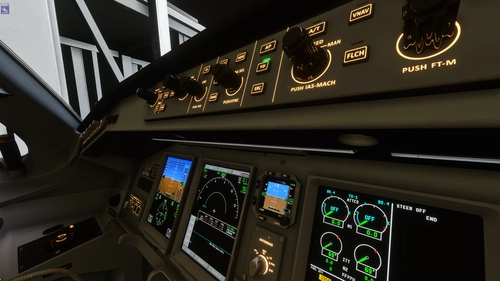 FSS E-Jets Warm Cockpit Light Mod