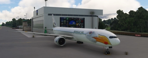 PMDG B777W Seagulls Inc. Livery